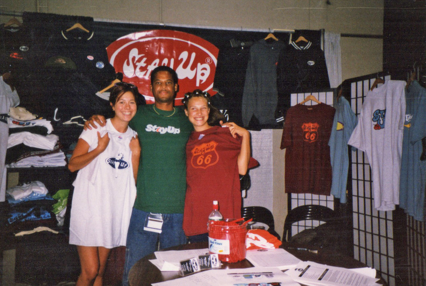 stay up tradeshow in San Diego 1997