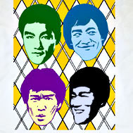 Bruce Lee Warhol Style