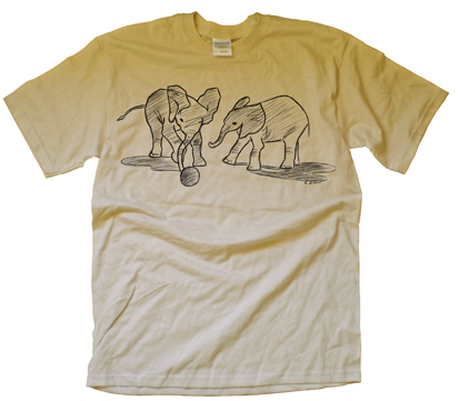 elephants t shirt