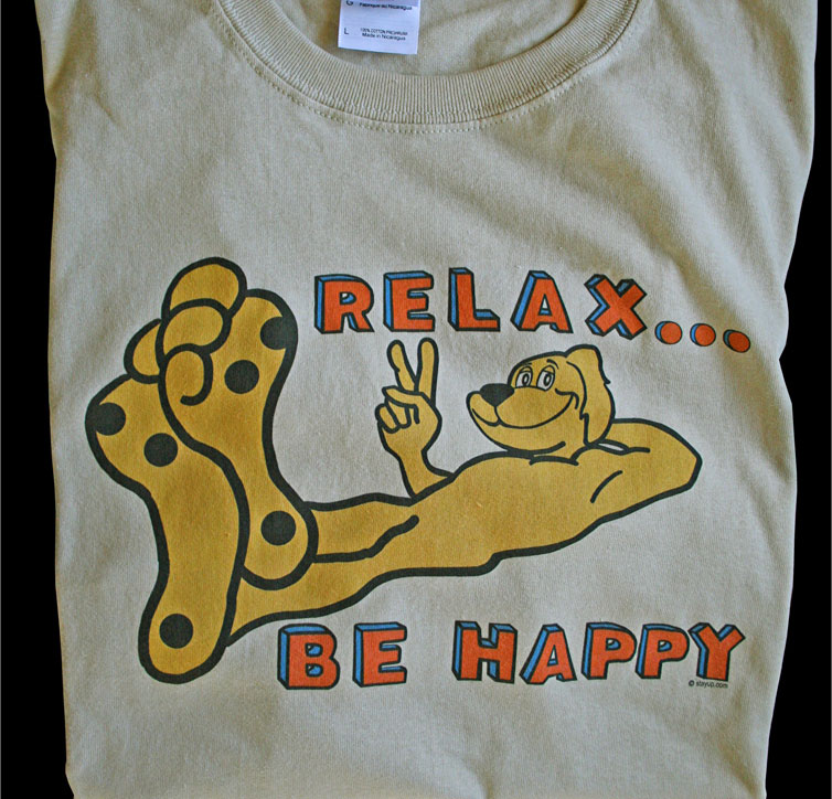 relax be happy