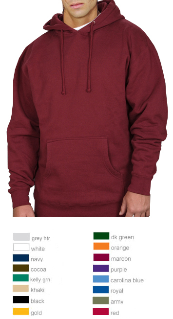 pullover hooded sweatshirt