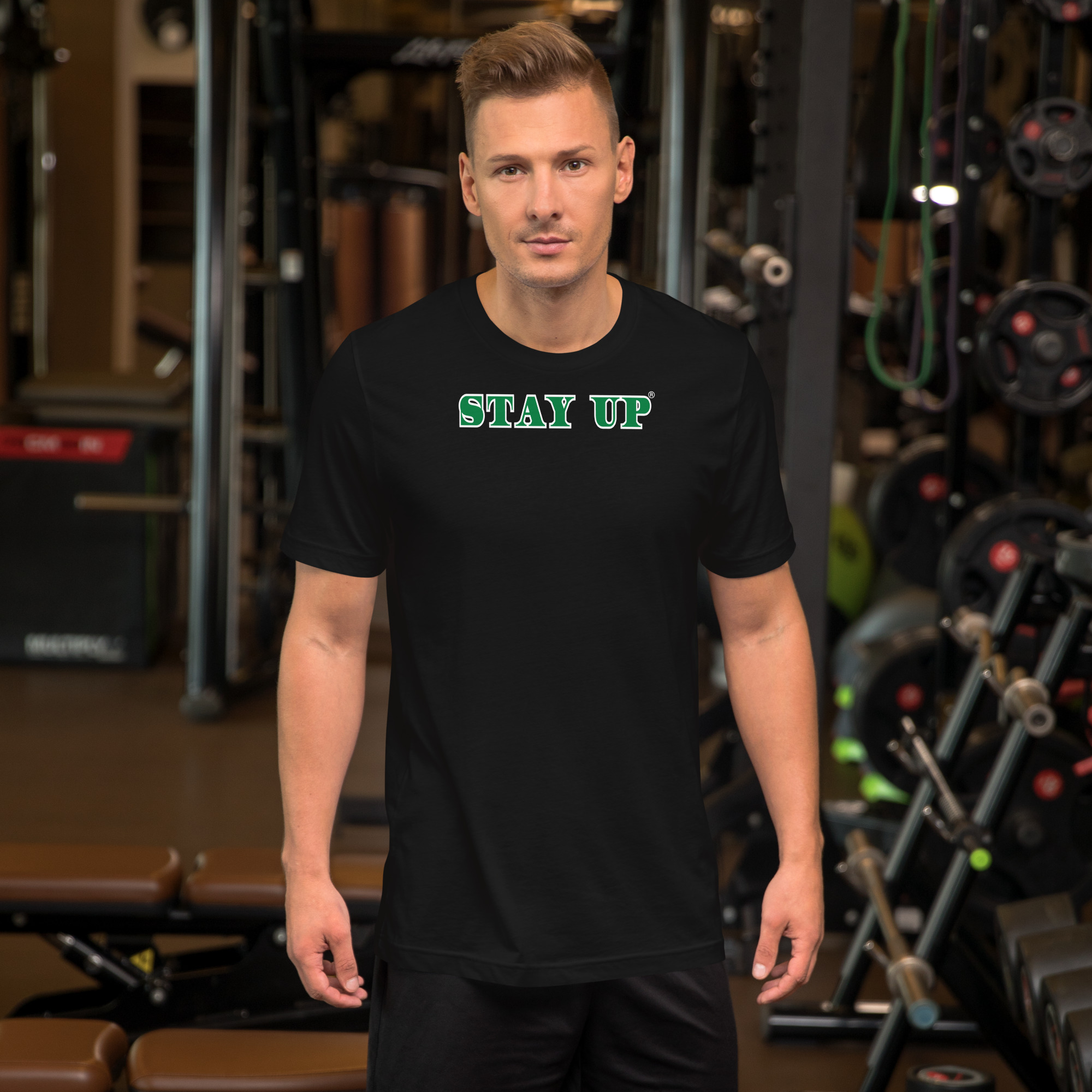 Stay Up Clothing Alex DeLeon dollar font t-shirt